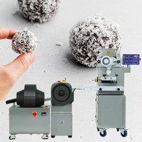 Nouvelle ligne de production automatique de boules énergétiques aux noisettes, machine à arrondir les boules de dattes, machine à former des boules protéinées