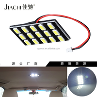 Ampoules automobiles 6/9/12/15/18/24 SMD LED en aluminium 12V certifiées CE, lampe de lecture intérieure de voiture T10 BA9S, dôme festoon blanc
