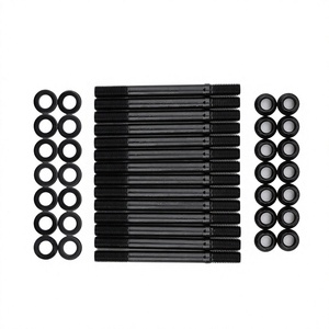 FOR CNSPEED – boulons de culasse pour BMW E36 325i 2,5l M50 S50 S52, moteur 201-4302, ensemble en acier noir avec joints toriques - Product Image 1
