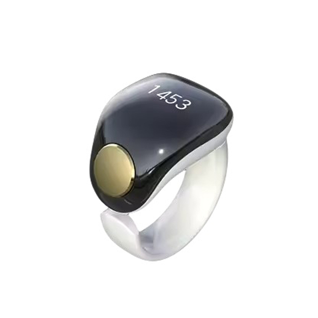 Islamic Al Salama Tasbih 5 Pearl LED Handheld Zikr Ring Digital Compass Prayer Counter Alarm Clock Compatible