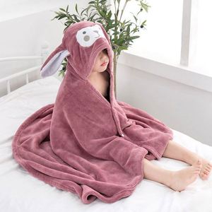 Cartoon Baby Hooded Bathrobe Kids Bath Towel Fashion Newborn <b>Blankets</b> Bath Towel with Hood for <b>Children</b> - Product Image 4