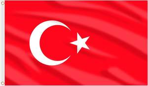 <span class=keywords><strong>Bandera</strong></span> de país grande, <span class=keywords><strong>estrella</strong></span> de <span class=keywords><strong>Luna</strong></span> Blanca <span class=keywords><strong>Roja</strong></span>, <span class=keywords><strong>bandera</strong></span> nacional de Turquía, 3x5 pies, 90x150cm, pancarta de poliéster, Impresión de doble cara, <span class=keywords><strong>bandera</strong></span> turca - Product Image 2