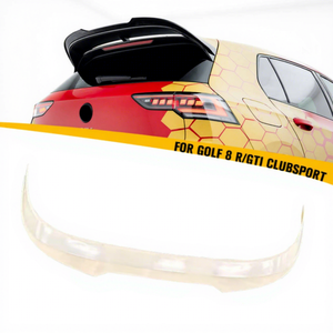 Aileron de coffre arrière HS ABS en Fiber de carbone Look aile arrière ajoutant Type aileron arrière pour VW MK8 Volkswagen Golf 8 R GTI Clubsport - Product Image 1