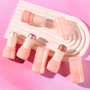 Stick blush et illuminateur 2 en 1, waterproof, haute pigmentation, non collant, longue tenue, écologique, pour le maquillage des joues, marque privée - Product Image 6