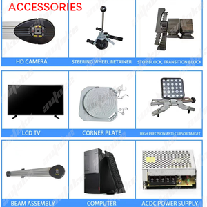 Machine d'alignement de roues à succès, ensemble complet, 2 à 4 montants, outil de lancement 3D, plaque magnétique cible, carte de <span class=keywords><strong>circuit</strong></span> imprimé pour moto, Ked 260W - Product Image 6