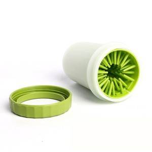 Taza para baño de pies para perros, material TPR, tamaño pequeño y grande, color azul, rosa y verde, herramienta de limpieza para mascotas - Product Image 3
