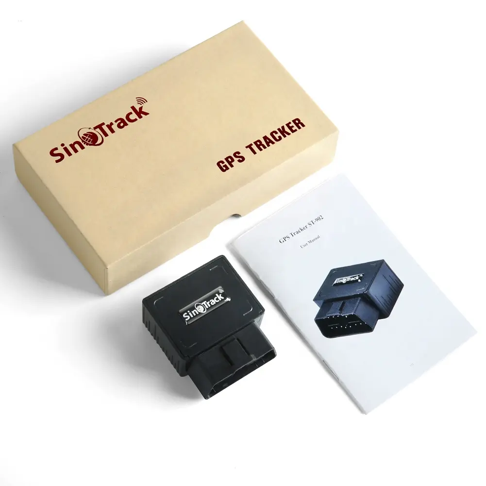 Sinotrack ไมโครจีพีเอสติดตาม ST-902สำหรับรถยนต์อุปกรณ์ติดตาม OBD2