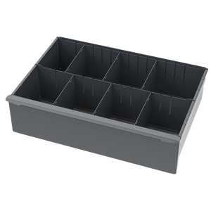 Car Organizer <b>Drawer</b> <b>Storage</b> <b>Box</b> With 8 Compartments For Vehicle Interior Organization - Product Image 1