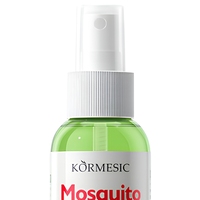 Spray anti-moustiques KORMESIC non irritant 100 ml, parfum menthe, pour les voyages en plein air, le camping