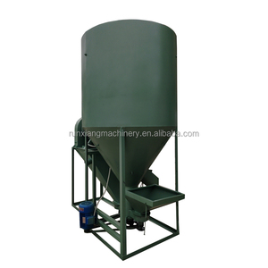 Nueva Máquina Mezcladora de Alimentos para Animales, Mezcladora Vertical Eléctrica Combinada para Alimento de Pollo, Trituradora de Alta Productividad 2 Ton/h - Product Image 5