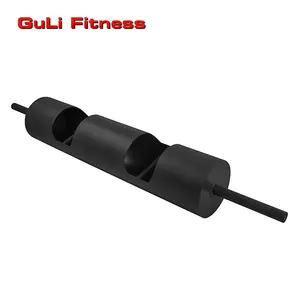 Guli Fitness Workout Exercise Weight Lifting Fat Bodybuilding Equipment Barbell Log Bar Farmer Walk Set Strongman Log Barbell