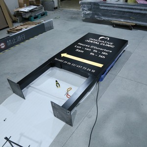 Custom Outdoor Wayfinding Exterior Sign Free <b>Standing</b> Directional Sign for Hotel Airport Hospital - Product Image 6