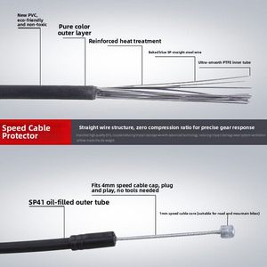 Cable de Transmisión <span class=keywords><strong>Shimano</strong></span> SP41 para Bicicleta de Montaña y Carretera - Cubierta Interior y Exterior del Tubo - Product Image 2