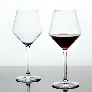 FAWLES 2023 Amazon Venta caliente Popular Copa de vino tinto claro Copas de vino tinto de cristal Premium para uso diario