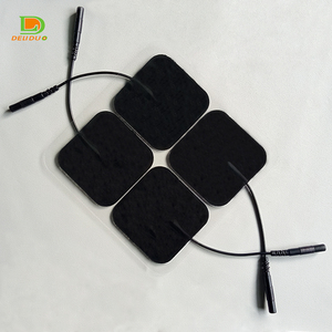 Elektrodenpad <span class=keywords><strong>Tens</strong></span> Einheit Pigtail Ten Massagegerät elektronische Patches Massagegerät <span class=keywords><strong>TENS</strong></span> 5 × 5 cm Ersatzpatch für Elektrotherapie