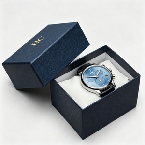 Wholesale Watch <b>Box</b> Lid and Base Two Piece Rigid Cardboard <b>Box</b> for Wristwatch Custom Logo Bulk Watch Packaging Supplier - Product Image 5