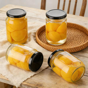 Bocal en verre pour la mise en <span class=keywords><strong>conserve</strong></span> des aliments à la maison, 480 ml, 500 ml, 750 ml, 770 ml, bocal rond transparent pour les cornichons avec couvercle en métal à visser - Product Image 5