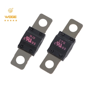 Fusible de Alta Corriente y Alto <span class=keywords><strong>Amperaje</strong></span> de 125V 100A 200A 0498 ANS ANF, Fusible de Montaje Inferior para Sistemas de Audio de Automóviles, Vehículos Todoterreno y Barcos - Product Image 4