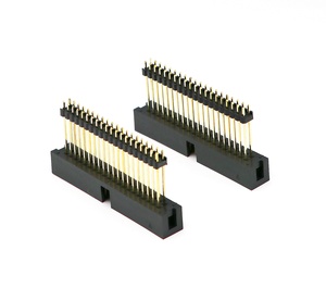 Conector Recto de Paso DIN 2.54mm con Cabezal de Caja y Pines de Nylon H8.8mm 6P-64P para PCB - Product Image 1