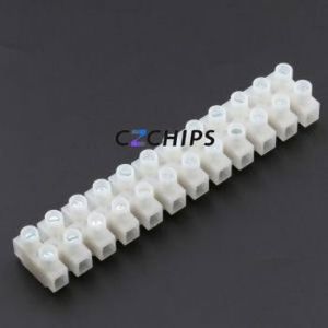 323-FU-16.5-HDS/12 Barrier Terminal Block P=10mm Connector ( Pitch: 10mm )( Construction: 2x12P )( Mounting Type: Leadless ) - Product Image 1