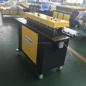 SA-15 otomatis multifungsi lembaran ventilasi logam saluran udara pipa persegi kunci jepret mesin mantan dengan 2,2 kW Motor untuk dijual - Product Image 4