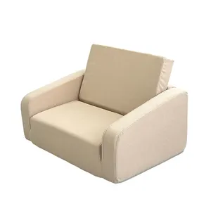 High quality top selling 2-in-1 Flip Open Couch Environmental PU Foam Baby sofa for living room and bedroom Baby sofa