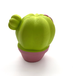 Simpatico Cactus in Vaso, Giocattolo Antistress in Schiuma PU a Rapido Recupero per Bambini, Regalo Promozionale con Logo Personalizzabile - Product Image 4