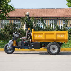 Mini-dumper minier pour chantier, tricycle basculant <span class=keywords><strong>électrique</strong></span> motorisé à trois roues, norme Euro - Product Image 4