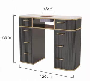 Table de manucure professionnelle avec aspirateur de poussière pour salon de beauté et spa - Product Image 6