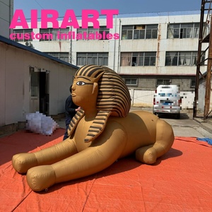 Pirámide Egipcia Inflable Personalizable, Esfinge Inflable Gigante, Escultura Inflable Decorativa para Publicidad - Product Image 6