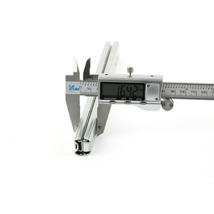 El riel deslizante industrial de bola de acero de tres secciones de doble capa superpuesta de 20 anchos puede soportar una carga de 20kg - Product Image 6