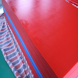 난연제가 포함된 HDPE 시트 4mm-10mm 적색 안전 최초 맞춤형 절단 서비스 - Product Image 3