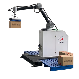 เครื่องจัดเรียงพาเลทแบบแขนหุ่นยนต์ราคาประหยัด สำหรับบรรจุภัณฑ์เครื่องดื่มและอาหาร ควบคุมด้วย PLC อัตโนมัติ - Product Image 5