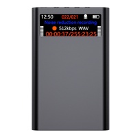 Grabadora de Voz de Larga Distancia con Cancelación de Ruido de 500 Horas, Grabación con un Solo Botón, 8-128G, Aleación de Zinc, USB 2.0, Grabadora de Voz Profesional