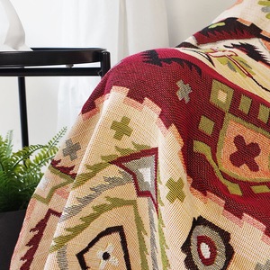 <span class=keywords><strong>Plaid</strong></span> décoratif pour chambre, tissé à carreaux, également appelé couverture tissée, couverture tissée à touffes - Product Image 3