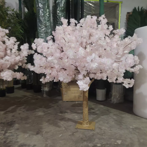 Décoration de mariage de jardin <span class=keywords><strong>Petit</strong></span> bonsaï artificiel en plastique Arbre à fleurs de <span class=keywords><strong>cerisier</strong></span> japonais - Product Image 2