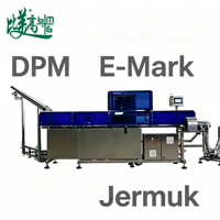 Chestny Znak GS1DataMatrix Fiber Lasergraveermachine voor SOT van drankenblikjes, één item één code, anti-namaak traceerbaarheid