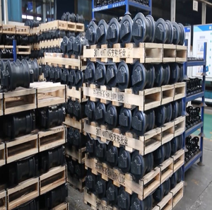 Rouleau de chenille Komatsu 2093000310 pour excavatrice PC650-5, pièces de rechange pour train de roulement et châssis à quatre roues, directement de l'usine - Product Image 2