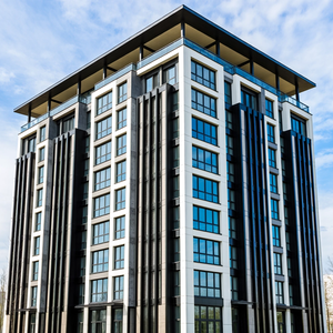 Bâtiment préfabriqué à structure en acier de grande hauteur à plusieurs étages Immeuble de bureaux préfabriqué en métal pour urbain - Product Image 2