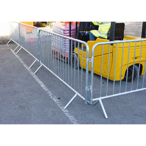 Barrière de sécurité portable, amovible, antirouille, imperméable, écologique, durable, clôture temporaire pour chantier de construction, clôture pour foule - Product Image 2