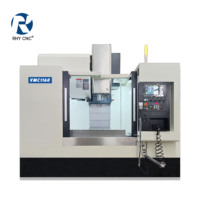 Centre d'usinage CNC VMC1160 avec guidage linéaire HIWIN de Taïwan, broche BT40 8000 tr/min pour le travail des métaux