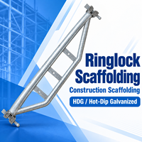 Échafaudage Ring Lock galvanisé à chaud, poutre de pont 3070 mm pour la construction