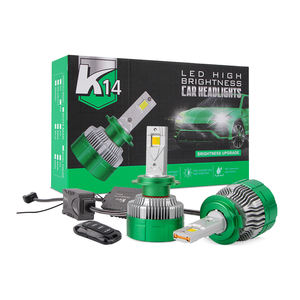 K14 Control remoto versión H7 Led faro 3 <span class=keywords><strong>colores</strong></span> luz antiniebla H11 9005 H8 HB3 Led H7 Canbus estroboscópico H4 H11 9005 faro - Product Image 1