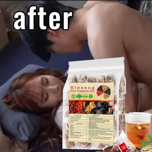 Da uomo che vende cinque tè al Ginseng del tesoro miscelato con tè ai fiori <span class=keywords><strong>in</strong></span> bustine, migliora i tempi di ritardo - Product Image 1