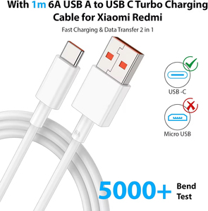 Chargeur Turbo Rapide 90W avec Prise UK et Câble de Charge Turbo USB pour <span class=keywords><strong>Xiaomi</strong></span> 15 14 13 pour Redmi Note 14 13 12 Pro 11 14 Adaptateur Secteur - Product Image 6