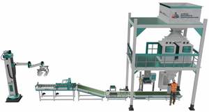 Palettiseur robotisé automatisé pour la ligne de palettisation des sacs, efficacité industrielle, flexibilité, haute vitesse, sécurité, manutention de marchandises en vrac, vente en gros - Product Image 3