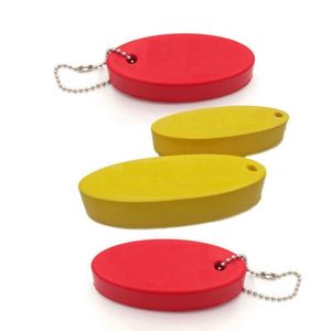 Foam Waterproof Floating Keychain-Oval <b>Key</b> Float for Boating Fishing Sailing Outdoor Sports-<b>Key</b> <b>Ring</b> Buoy for Easy Retrieval - Product Image 2