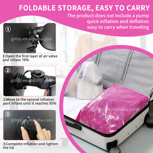 Thân thiện với môi PVC đổ xô không khí giường sofa thổi lên S hình ghế sofa Inflatable - Product Image 6