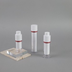 Chai bao bì không khí, dạng bơm, tái sử dụng, màu trắng sinh thái, dung tích <span class=keywords><strong>70ML</strong></span> 80ML 100ML 120ML, dùng cho kem chống nắng, sản phẩm chăm sóc da, sữa tắm, tinh chất, <span class=keywords><strong>lotion</strong></span> - Product Image 4