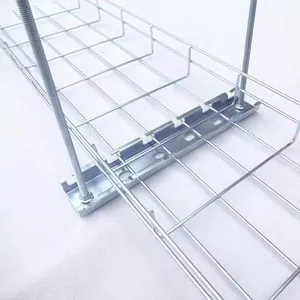 Outdoor Stainless Steel High Quality Customized Rustproof Powder Coated Wire Mesh Cable Tray